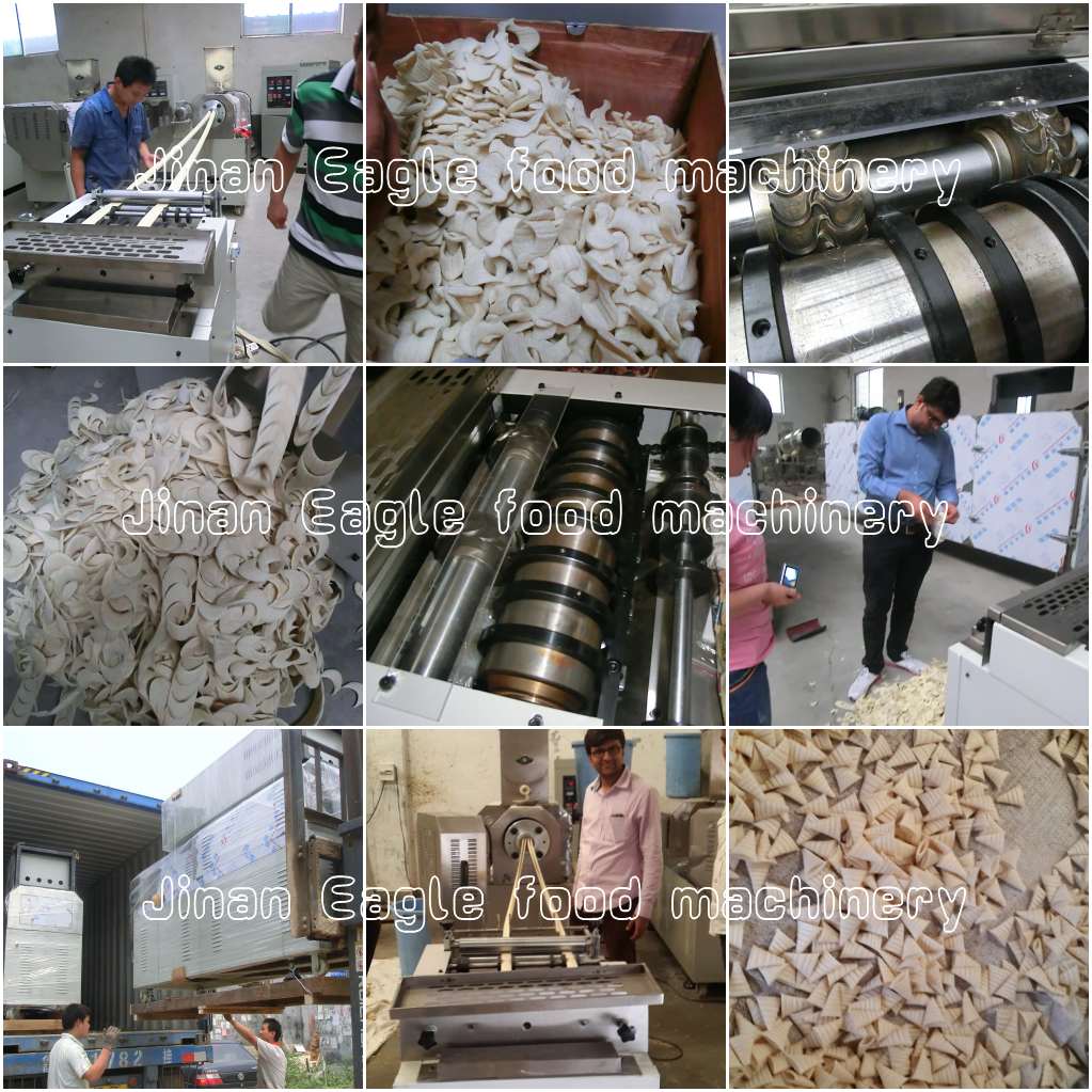 Jinan Eagle cone bugles snack food extruder machine Jinan Eagle cone bugles snack food extruder machine